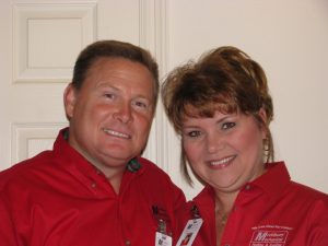 Mike and Tammie Nokes, owners of McGilberry Mechanical